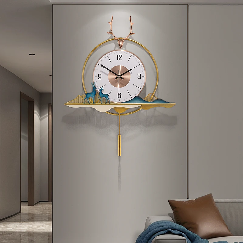 

Big Size Bedroom Wall Clock New Design Decor Unusual Modern Wall Clock Living Room 3d Luxury Reloj De Pared Decoration For Home