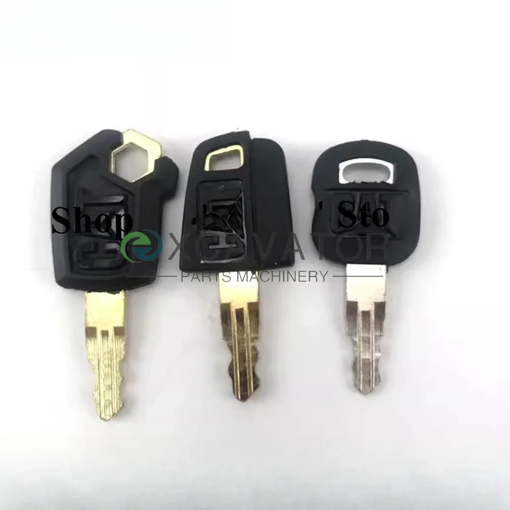 

10 шт. 5P8500 запуск зажигания и дверной замок, высококачественный ключ для экскаватора Caterpilllar Cate, бульдозера-погрузчика