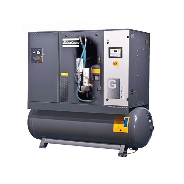 Industrial Low Noise Screw Air Compressor Electric Lubricated Piston 7.5 Kw 11 Kw 15 Kw 22kw Silent Air Compressor