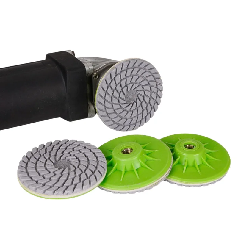 3 Zoll 80mm Diamant-Trockenschleifscheibe mit M10-Gewinde für Fliesen, Marmor, Granit, Steinplatten, Kantenfase, Winkelschleifer – Detail 5