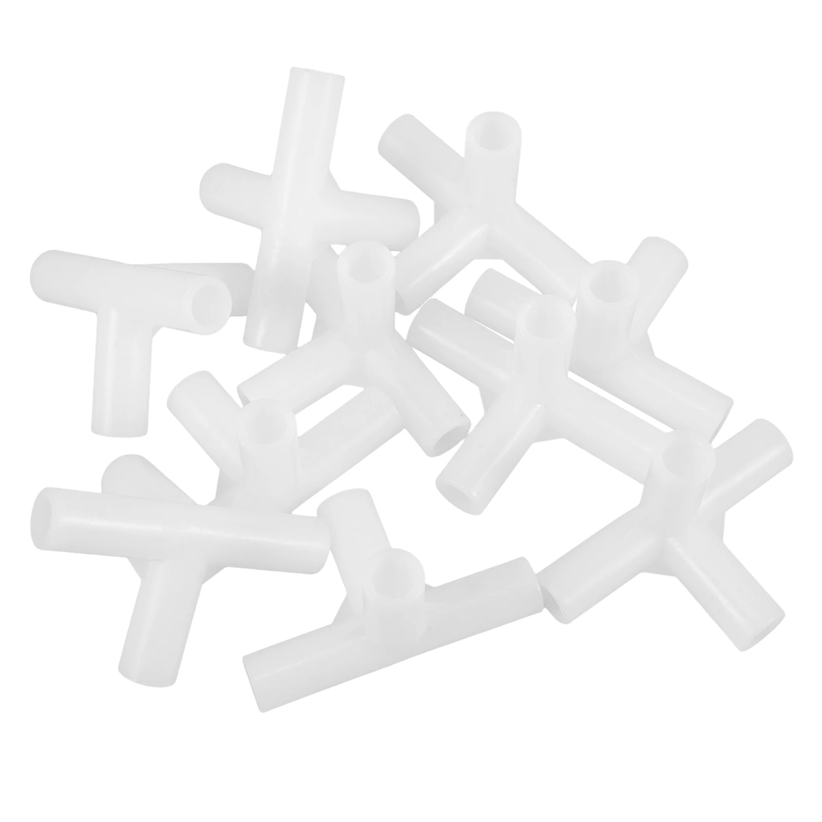 

10pcs Right Angle Elbow Joint Durable Plastic Connector for Tent Awning Frame Replacement Parts Stable Structure Versatile Use