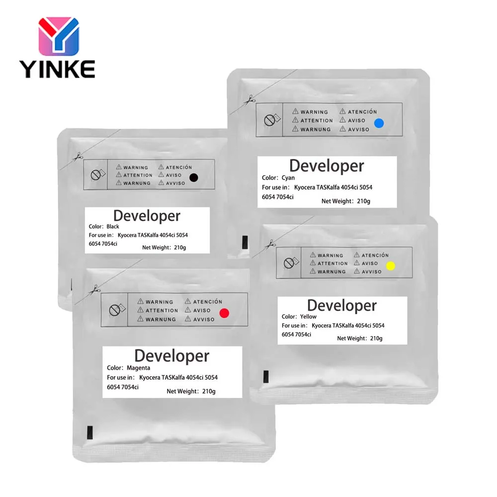1Set Developer Powder For  Kyocera TASKalfa 4054ci 5054ci 6054ci 7054ci Developer OEM Carrier