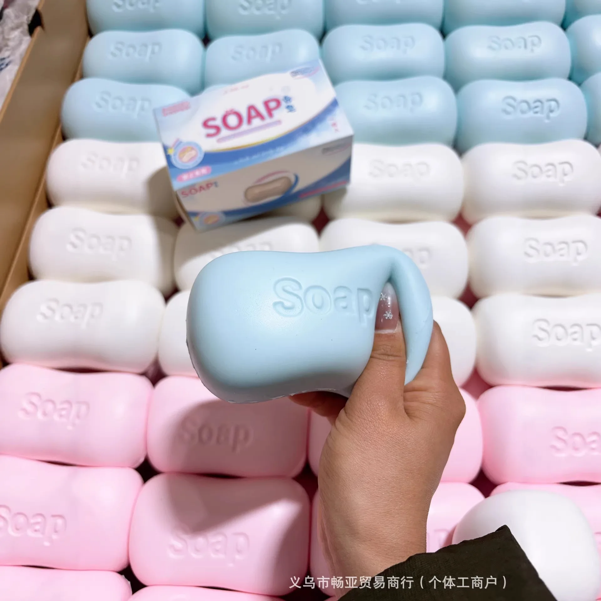 New Three Color Soap Ball Toy Super Wet Soft Soap Pressure Ball Fidget Squeezing Ball Round Block Filled ASMR Anti Pressure Toy
