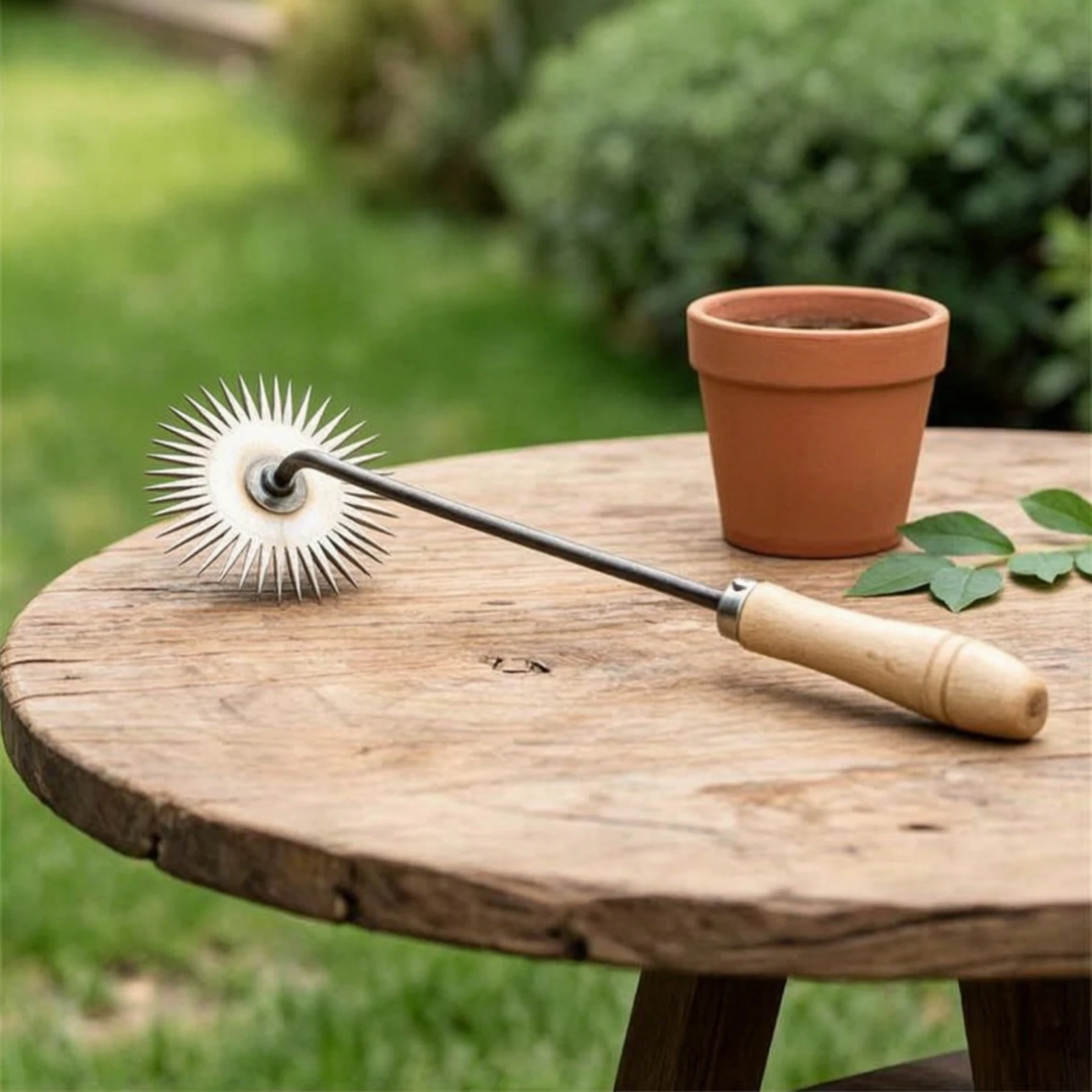 Sunflower Weeding Tool Sharp Hand Weeder with Toothed Head Serrated Weeding Tool Handheld Hand Weeder Manual for Gardeners