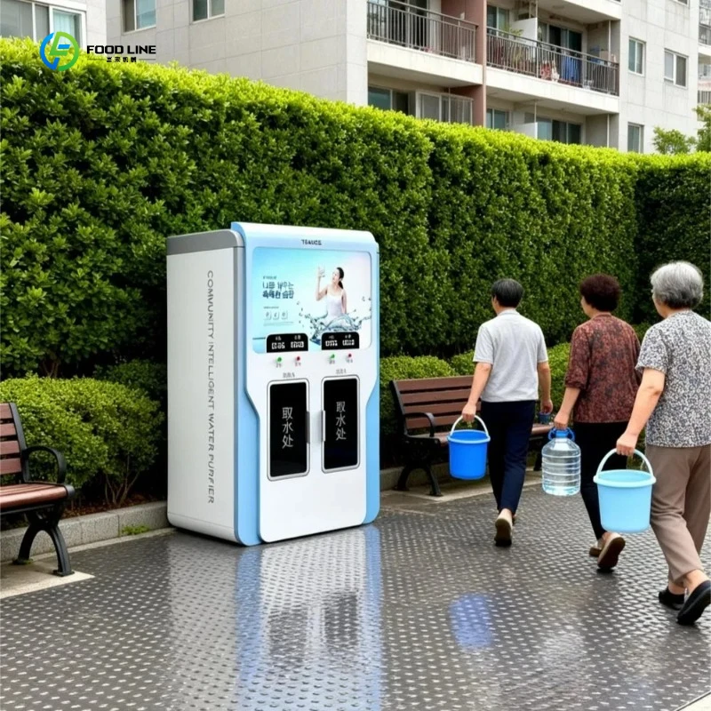 Economy 800g RO Water Vending Machine Purified Reverse Osmosis System Sdk Function Bottle Water Refill Machine FL Customized