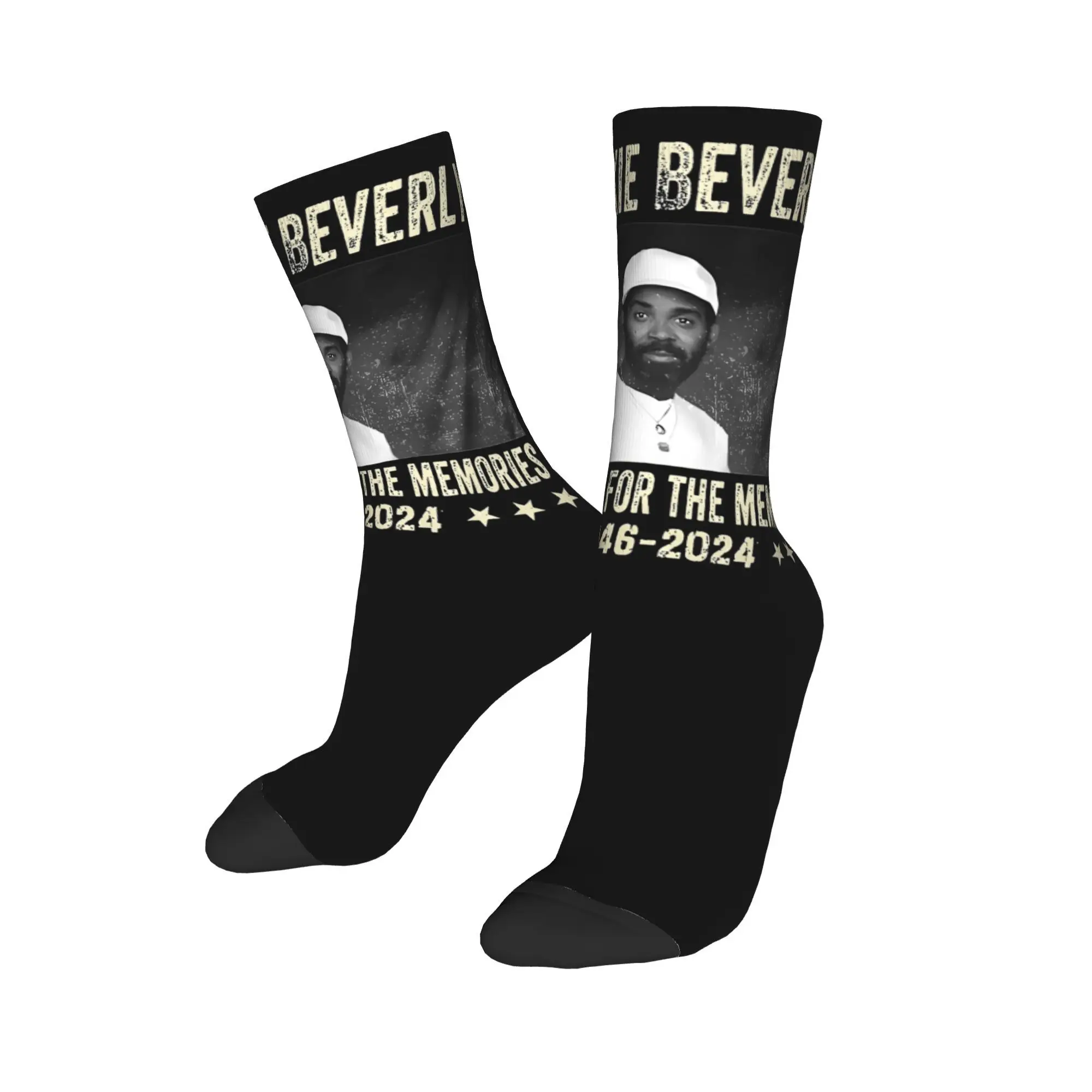 Frankie Beverly 1946 -2024 rip remember  Socks for Women Men All Seasons  Soft Long Socks Sweat Absorbing