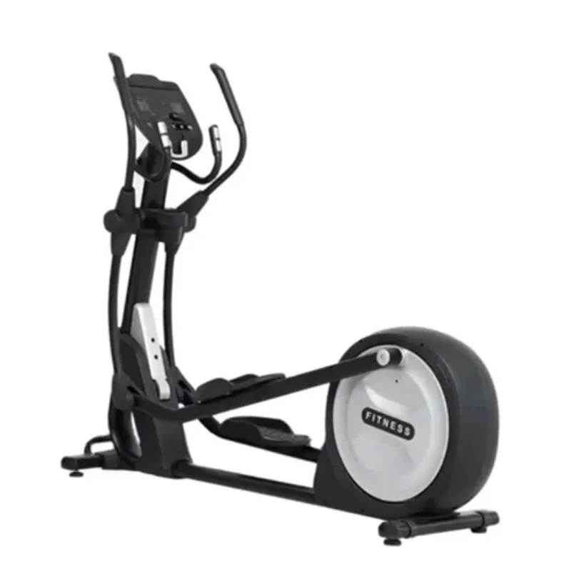 Commercial Cardio Elliptical Cross Trainer For Gym Use Aerobic Training Machine With Magnetic Brake System Manual Method