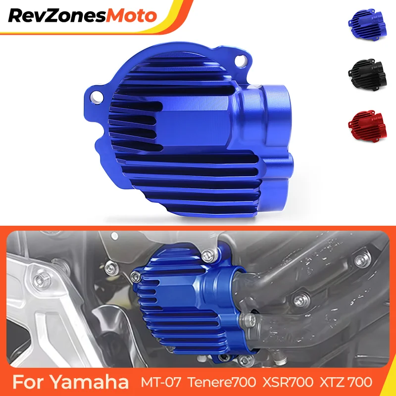 

Motorcycle Water Pump Cover for Yamaha Tenere700 XTZ700 XSR700 MT07 FZ07 CNC Aluminum Alloy Engine Cooling Pump Replacement Part