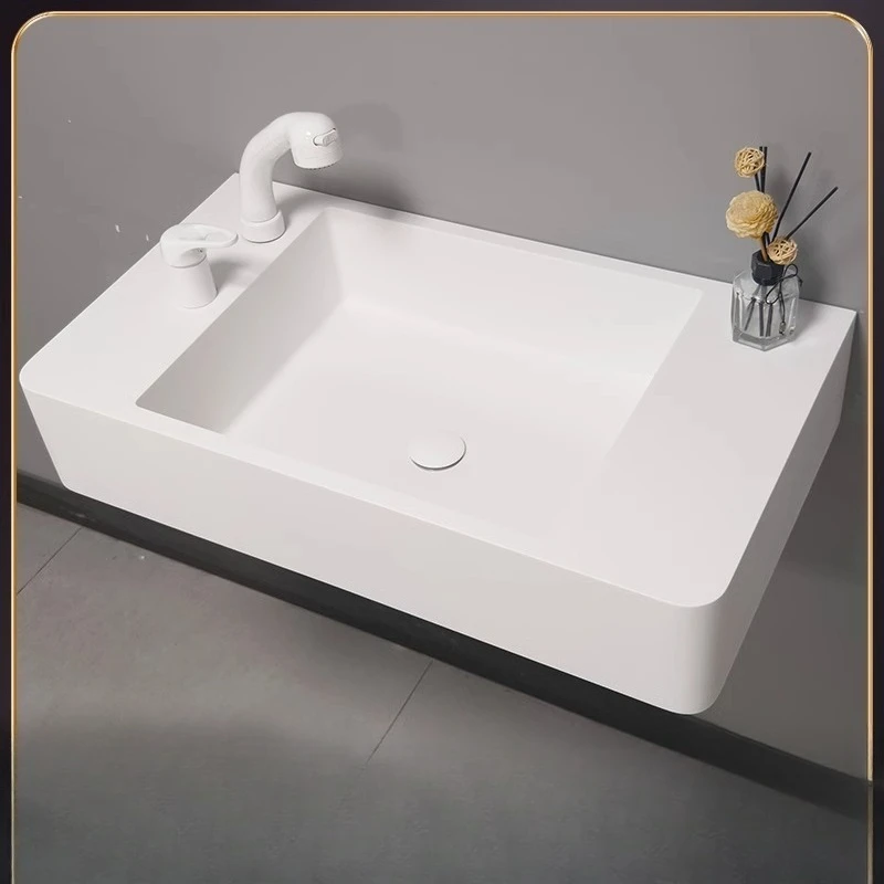 

Integrated basin countertop bathroom wall-mounted washbasin bathroom washbasin