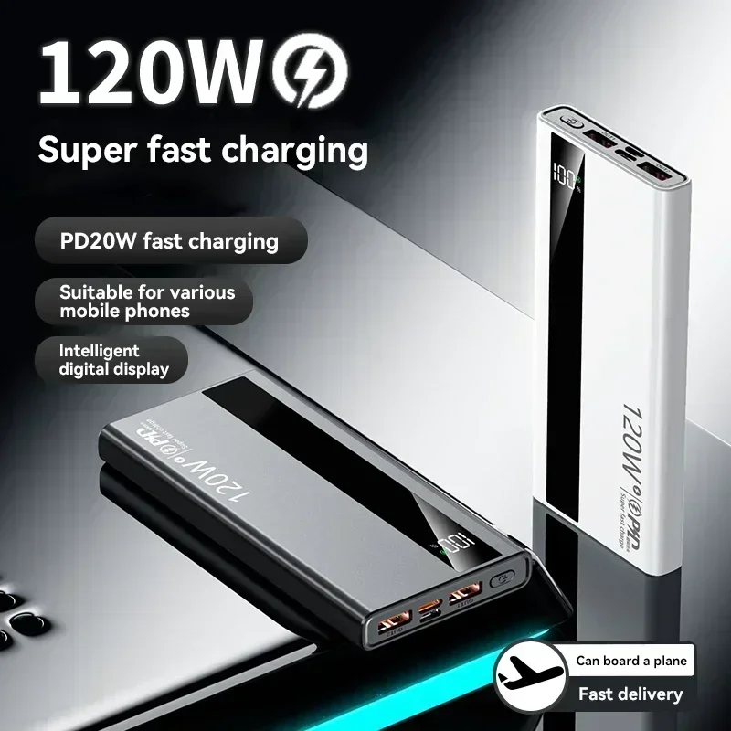 ROMOSS 120W 500000mAh Power Bank High Capacity Super Fast Charge Portable External Battery PowerBank For iphone Samsung 2026 New - view 4