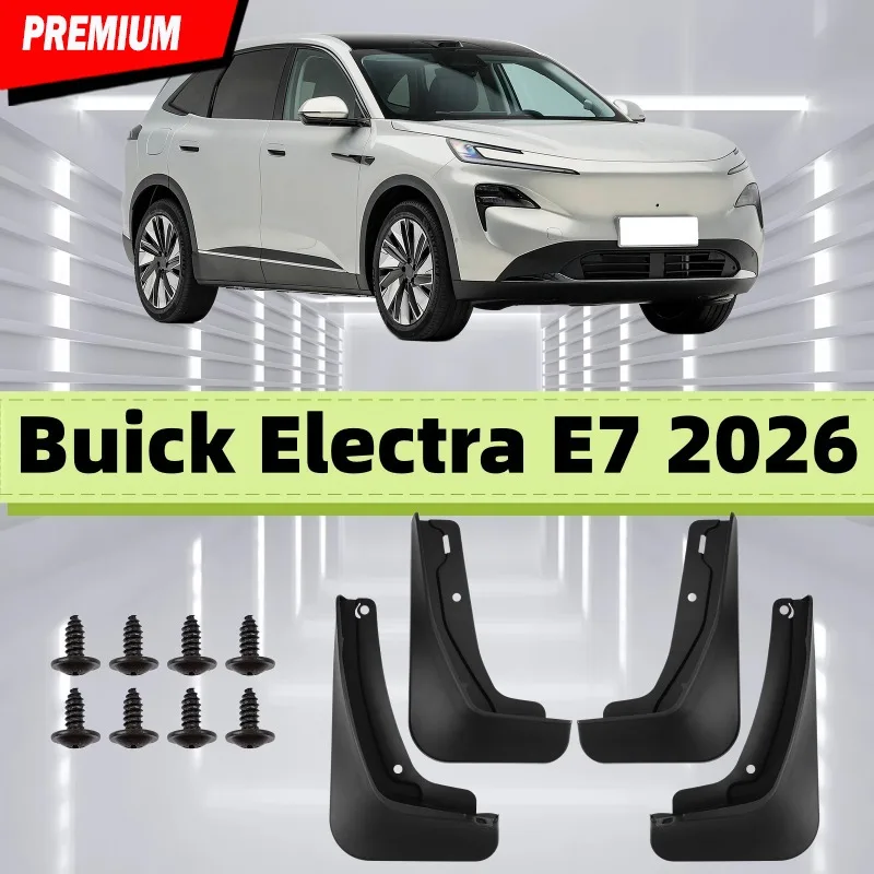 For Buick Electra E7 2026 Mud Flaps Splash Guards MudFlaps Front Rear Fender Protector Mudguards Car Accessories