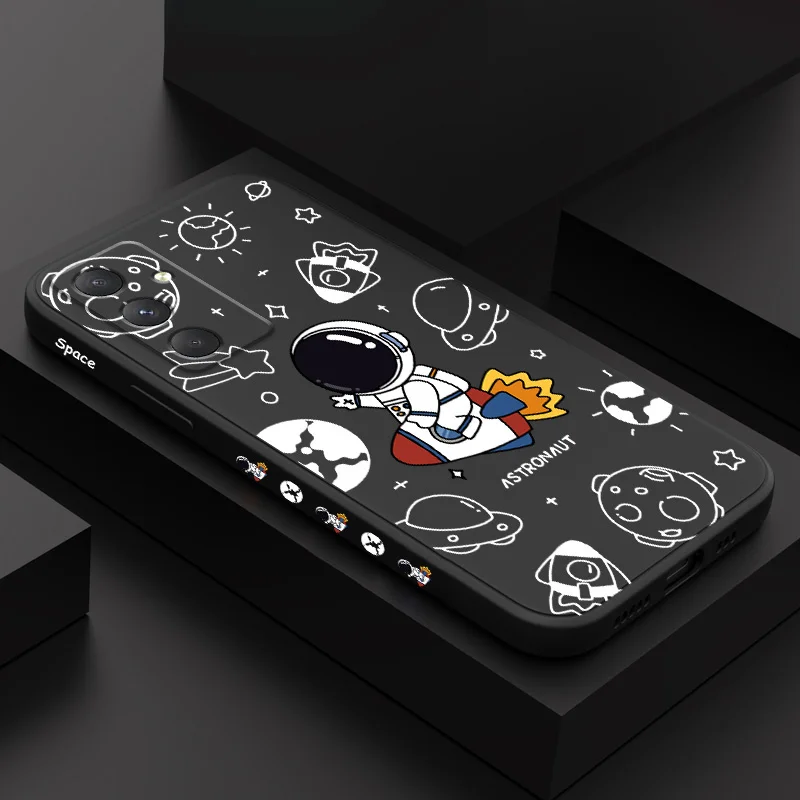 

Happy Astronaut Phone Case For Samsung Galaxy A56 A36 A26 A16 A06 A55 A35 A25 A15 A05 A05S A54 A34 A24 A14 A04 A04S A04E 4G 5G C