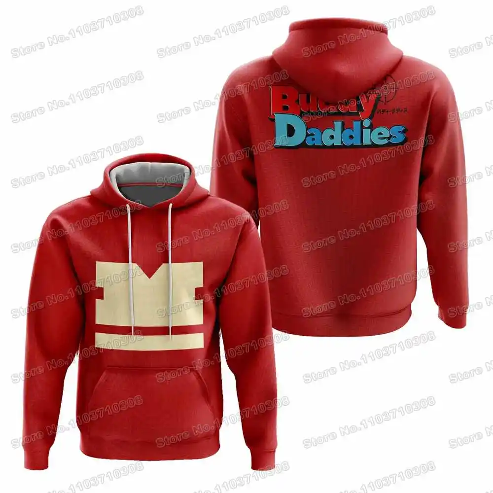 Warm Running Sportswear Buddy Daddiess-Hoodie Anime Fishing Camping  Men's Hoodie Harajuku Autumn Winter Streetwear Clothe