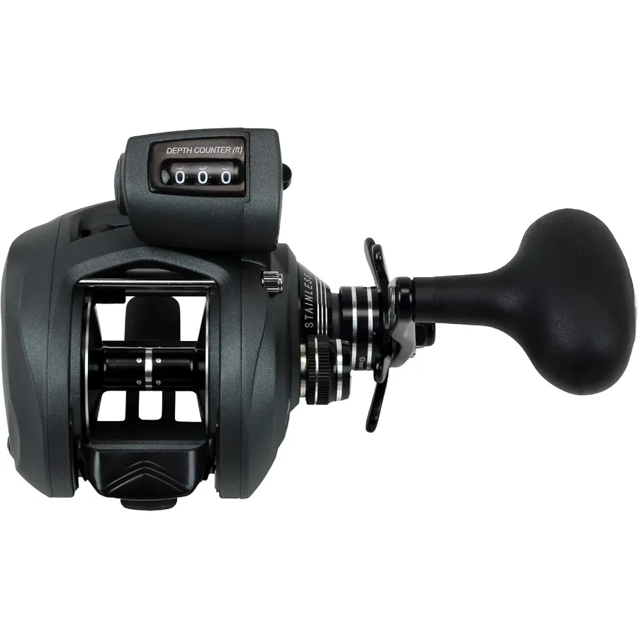

Cold Water SS Lowprofile Line Counter Trolling Reel for Marine Fishing Applications with Precise Line Counting and Durable Stai