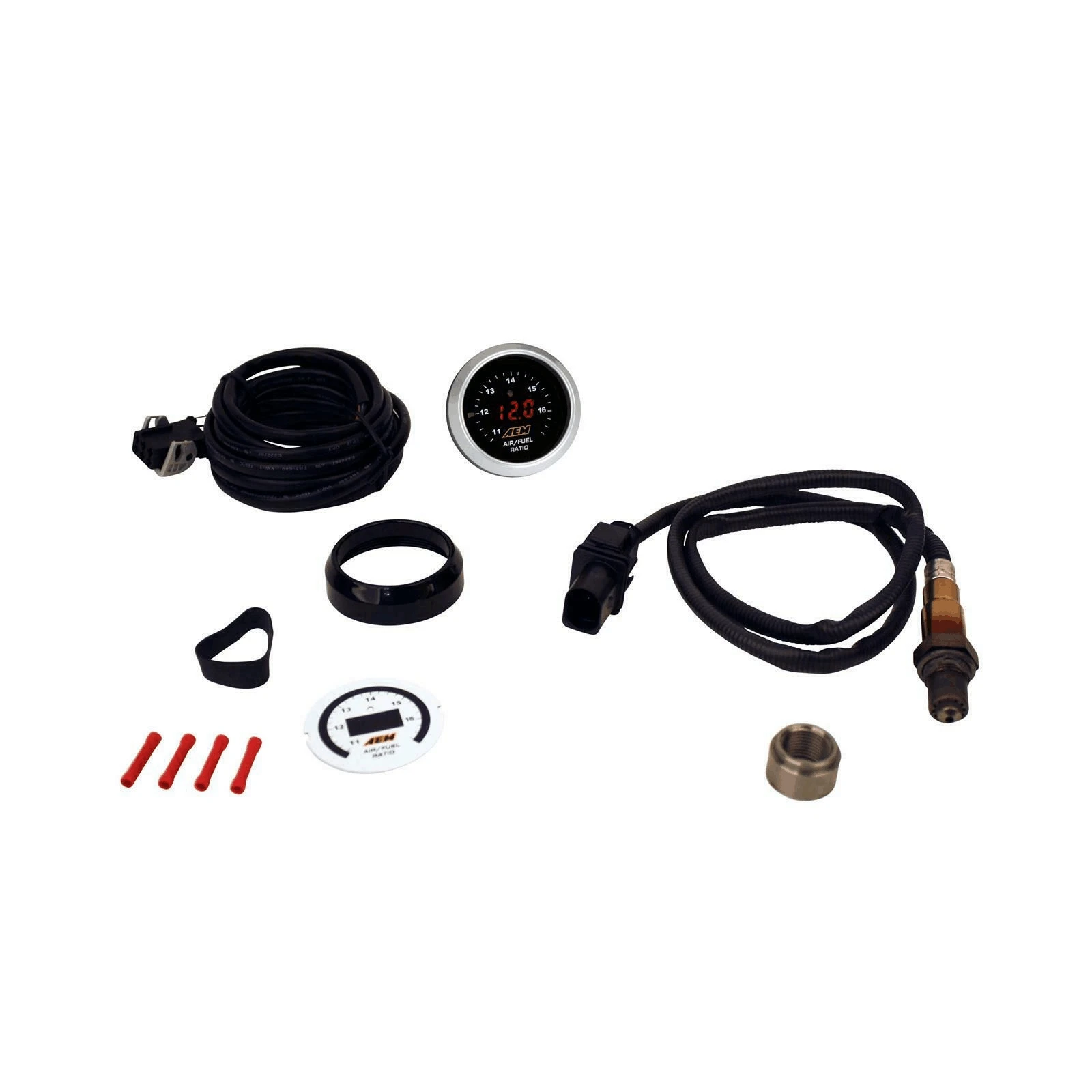 30-4110 UEGO Wideband O2 Air Fuel Ratio Gauge AFR 52mm with 4.9 Sensor