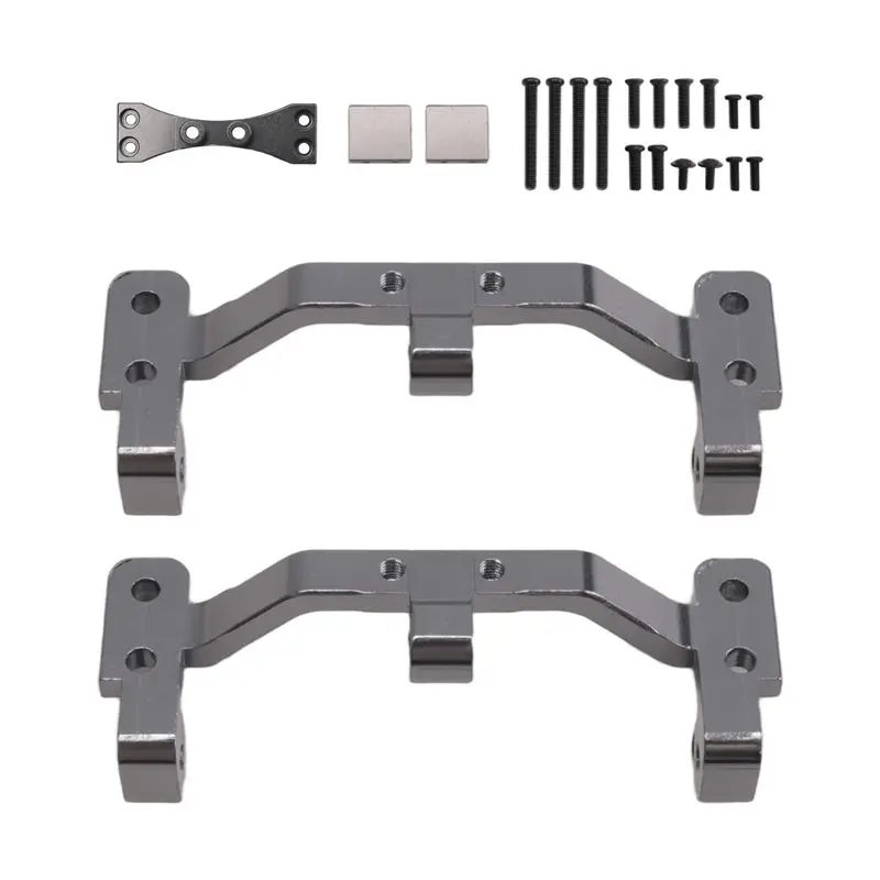 Hot Sale for MN D90 MN-90 MN99S MN99 RC Car Upgrade Parts Metal Pull Rod Base Seat & Axle Upper Servo Bracket Mount Accessories