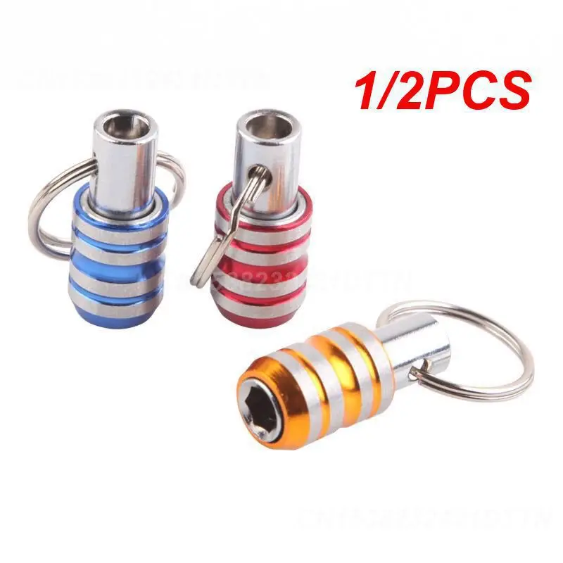 1/2PCS Screw Adapter Durable Convenient Portable Revolutionary Efficient Must-have Versatile Hex Shank Screwdriver Bits Holder