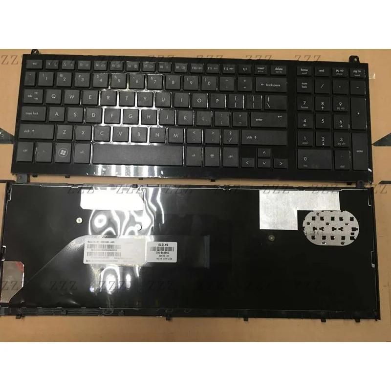 ZZ New US keyboard For HP probook 4520 4520S 4525S 4525 with Black Frame