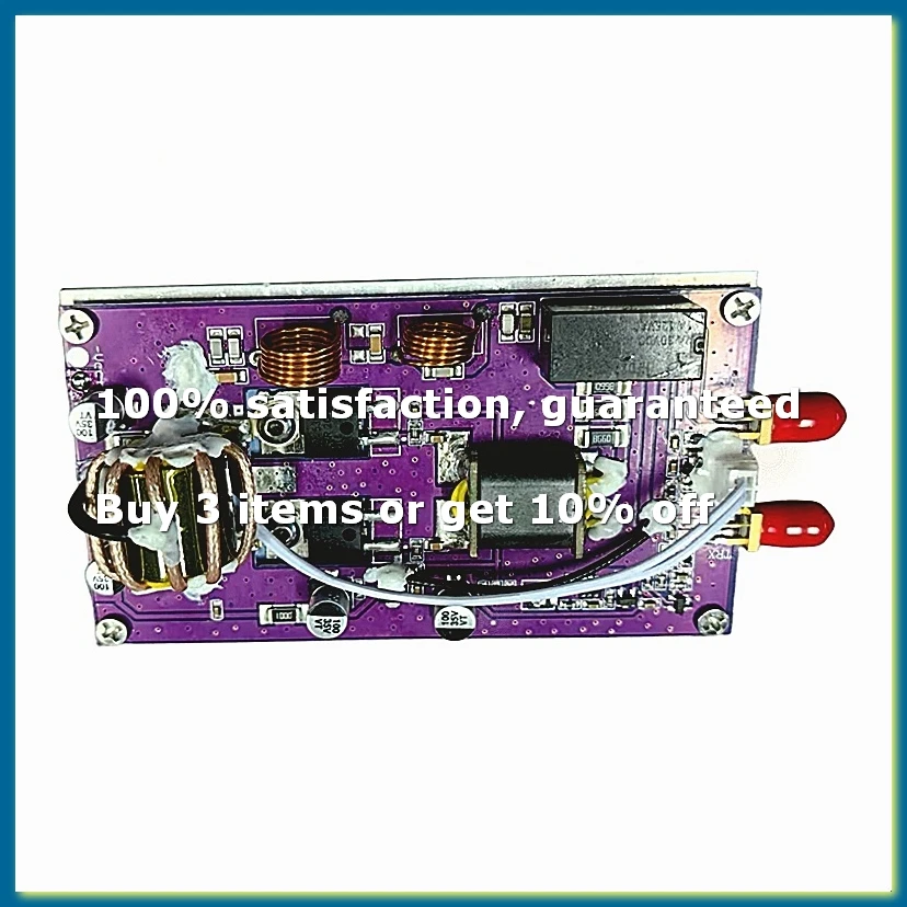50W Portable Shortwave Power Amplifier Module Transceiver with Low-Pass Filter LPF Supporting 2Mhz-30Mhz Frequency Range-DT30