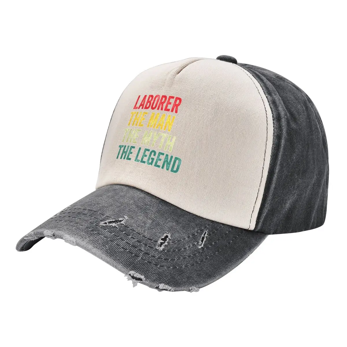 Laborer Mens Gift, Man Myth Laborer Legend, Funny Laborer Baseball Cap Hat Man Luxury Military Tactical Cap Mens Women's