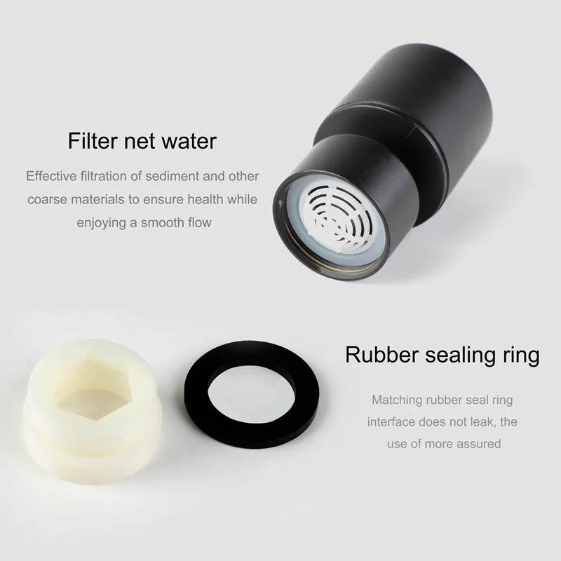 Brass Mini 360° Rotary Splashback Faucet Aerator Washbasin Faucet Nozzle 2 Mode Kitchen Sink Pressurized Faucet Aerator Bubbler