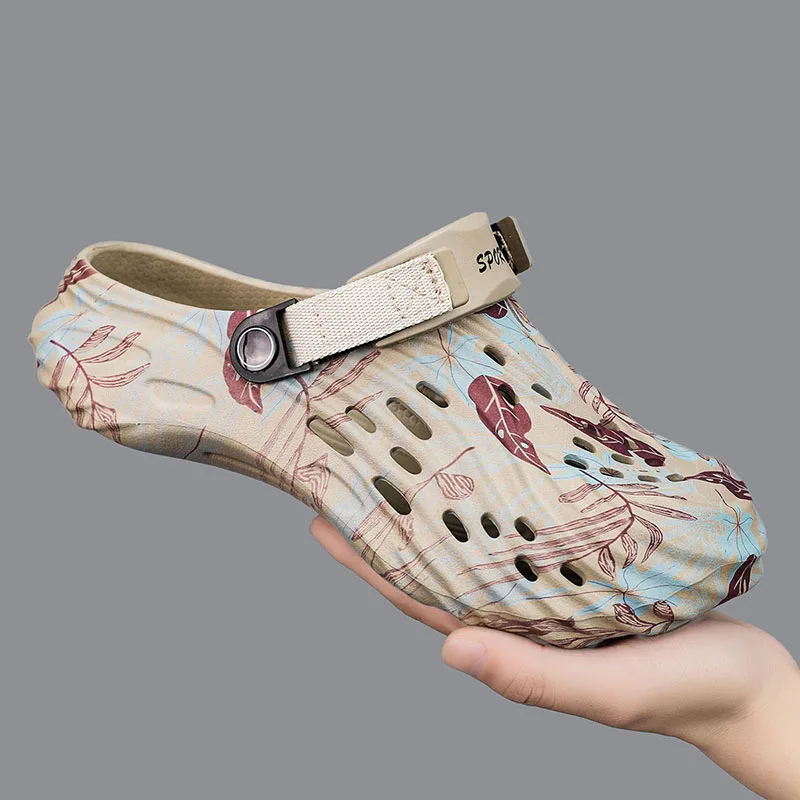 

Мужские пляжные сандалии на толстой подошве, бестселлеры для мужчин, повседневная обувь, модные удобные нескользящие мужские кроссовки из ЭВА, тапочки на открытом воздухе