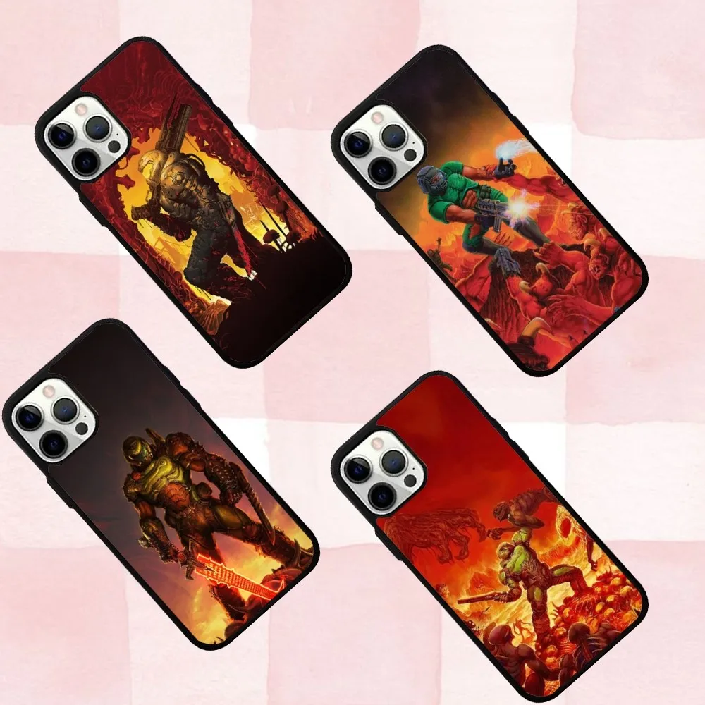 

The Game D-Doomguys Phone Case For IPhone 16,se4,15,Pro,Max,Case 14,Plus,13,12,11 Magesafe Magnetic Wireless Charge Cover