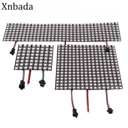 DC5V WS2812B LED Digital Flexible Individually Addressable Panel Light WS2812 8*8 16*16 8*32 Pxiels Module Matrix Screen