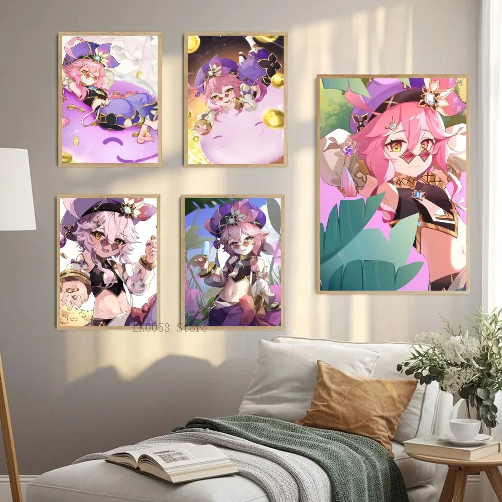 ملصق أنيمي Genshin impect Dori ، طباعة ورقية ، رسم فني ، غرفة معيشة ، غرفة نوم ، مدخل ، بار ، مطعم ، مقهى ، منزل ، لعبة ، 1 *