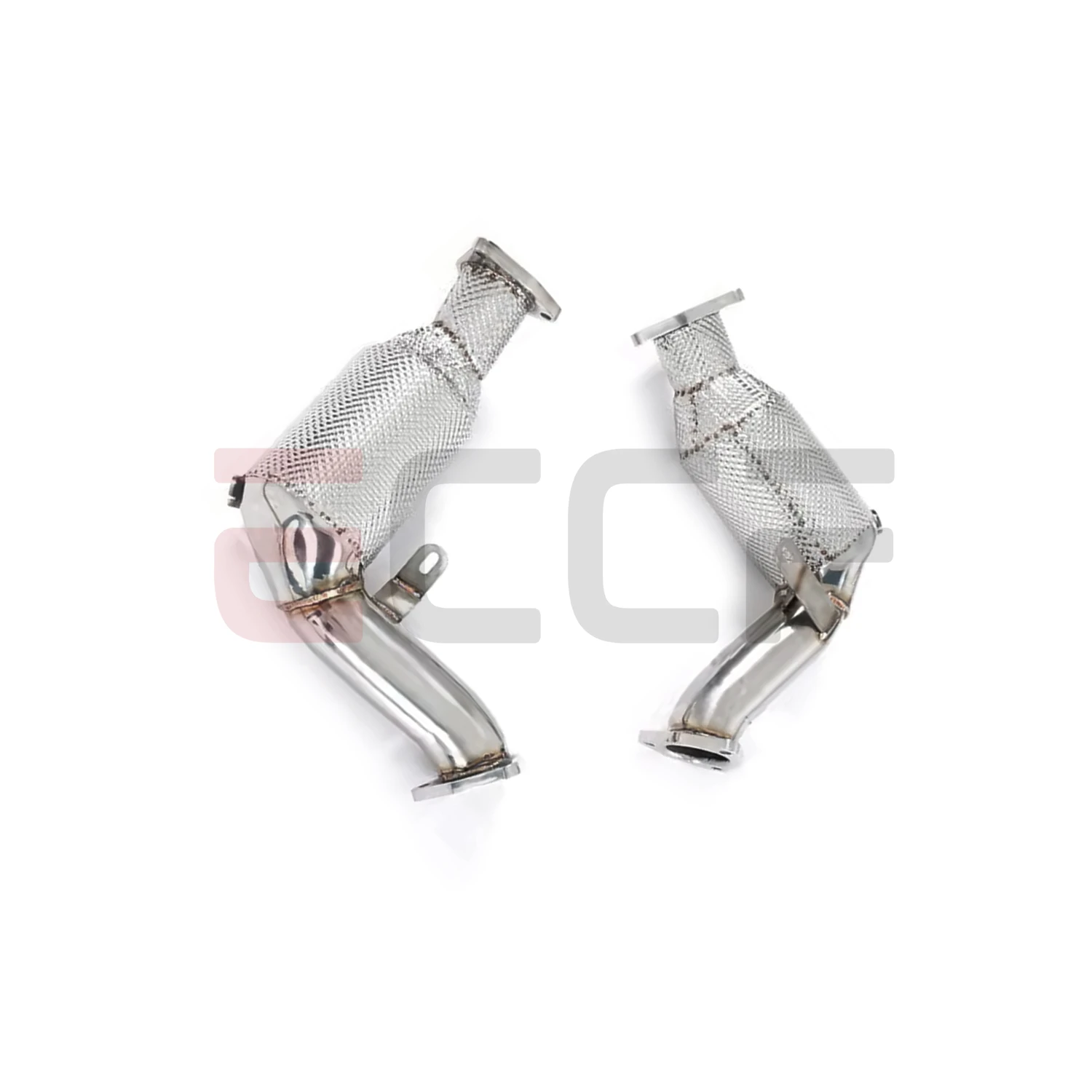 Sporty Downpipe with Heat Insulation For Audi A6 A7 C7 3.0 Aggressive Sound Plug and Play Upgrade Performance