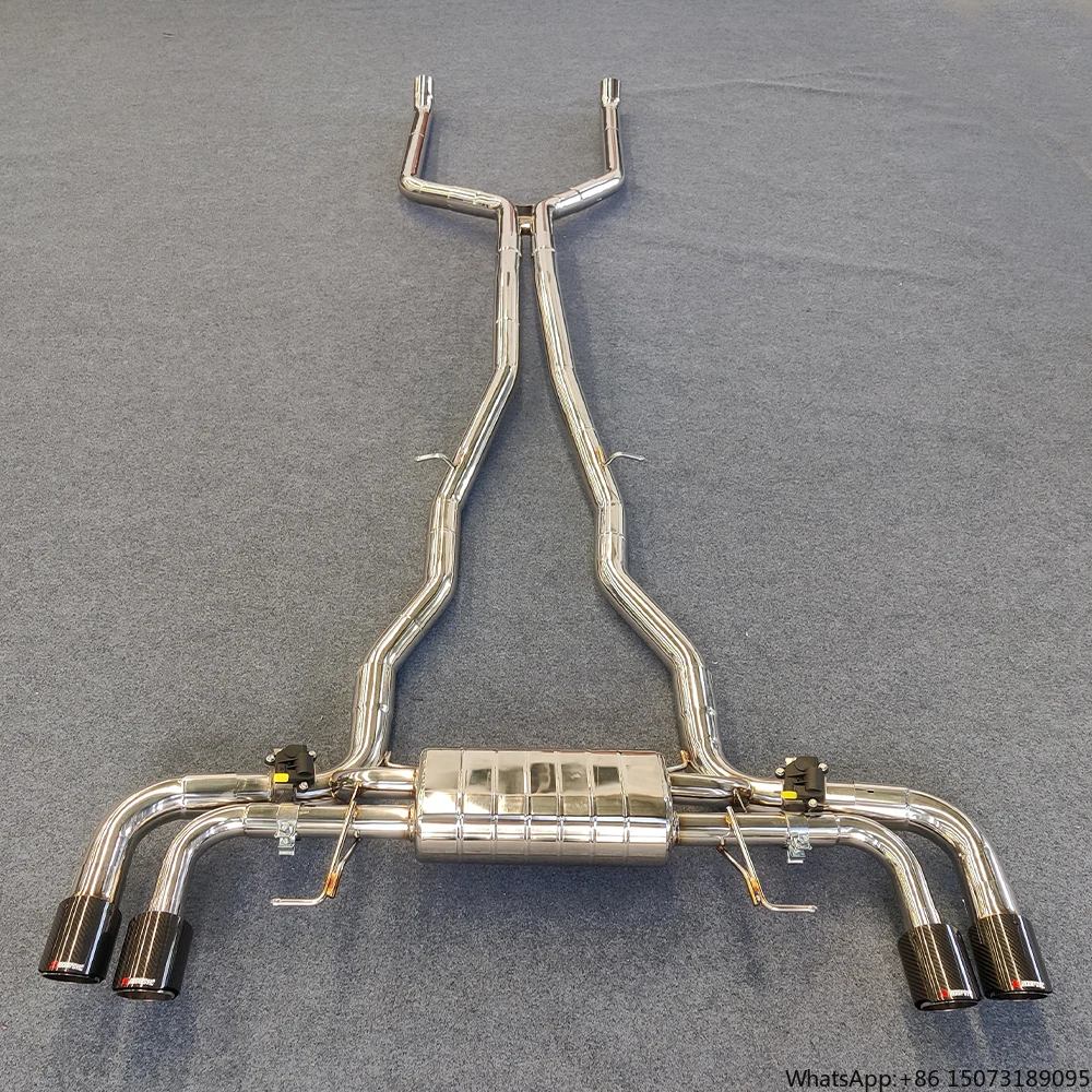 

Stainless Steel Valved Catback for M850i G14/G15/G16 N63 4.4T Valvetronic Exhaust System Exhaust Tips
