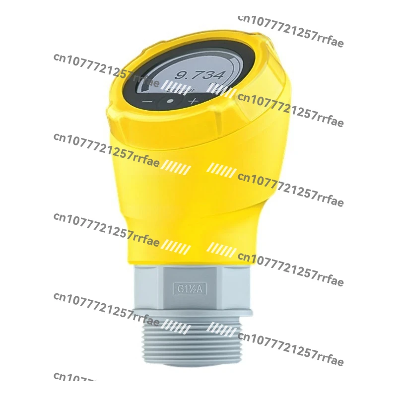 Compact Radar Sensor Continuous Level Meter 4X Display Plastic Housing Measurement