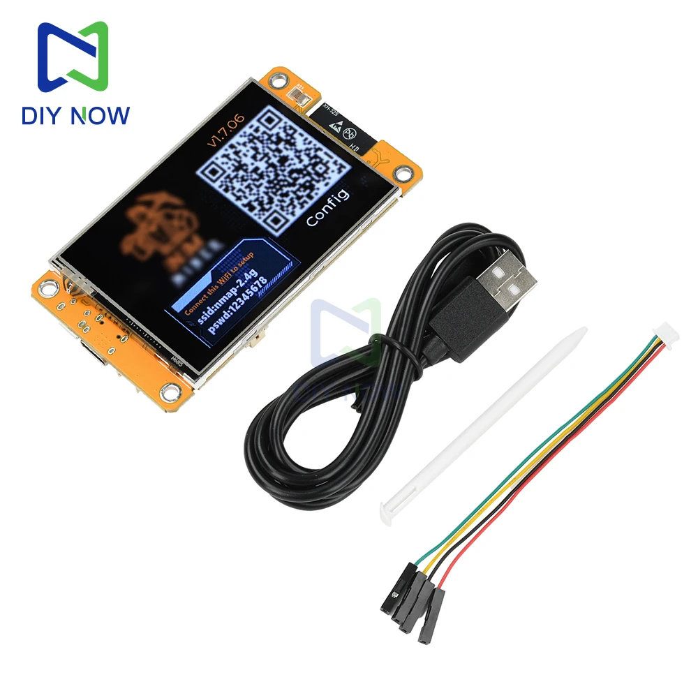 ESP32 2.8 بوصة OLED 240*320 لوحة تطوير شاشة اللمس الذكية ESP32-2432S028 مع حساب معدل التجزئة دعم ESP32-DROOM #1