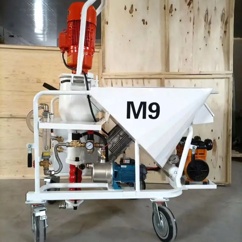 

M9 Plaster Automatic Paint Stucco Gypsum Spraying Wall Finishing Machine