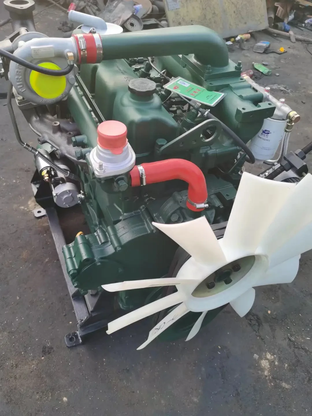 Yuchai Motor YCD4M22T-105 YCD4M22T Diesel Engine Assembly for Hangcha Forklift Excavator Bus Truck and Loader 100% Original