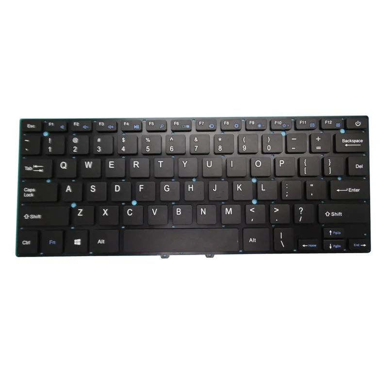 

Laptop Keyboard For AIWO I8 I4 737A2 737A1 737A English US Without Frame Black New