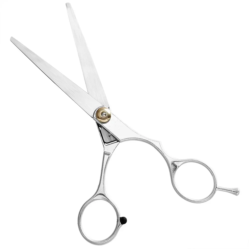 Flat Tooth Hair Cutting Scissors, Professional Cabeleireiro Scissor, Thinning Scissor, Barbeiro Acessórios Ferramenta