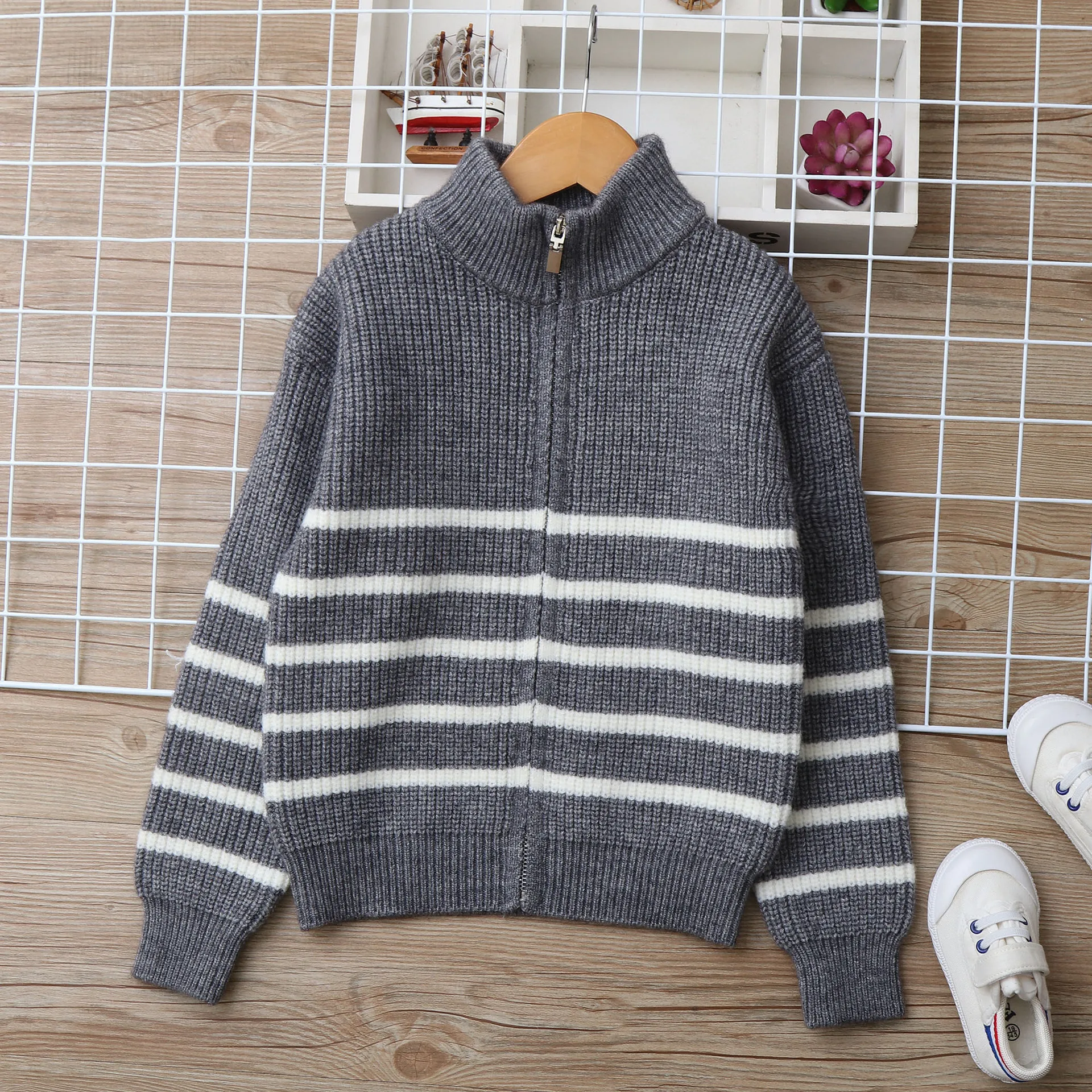 IYEAL Children's Sweater Fashion Cashmer Girls Knitwear Casual Winter Boys Sweatshirt Kids Tops Autumn Outerwear 4- 12 Years