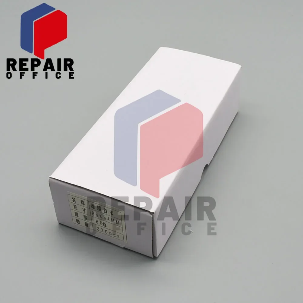230pcs White Blank inkjet printable PVC Card Waterproof plastic ID Card business card no chip support for Epson support for Cano