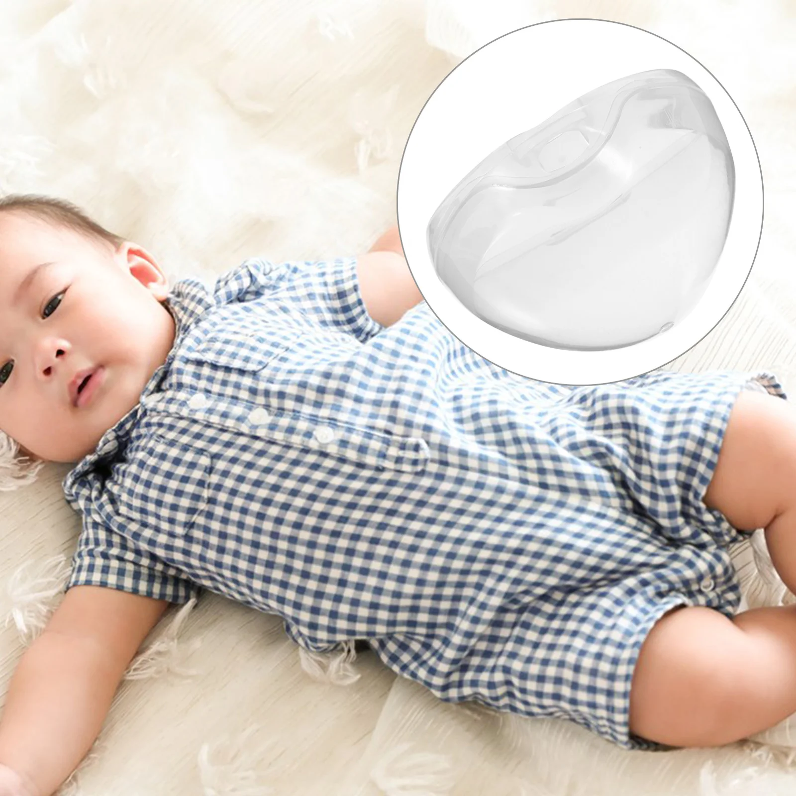 

5 шт., безопасный ящик для хранения соски, портативный чехол для детской соски, пылезащитный контейнер для зажимов и мелких аксессуаров