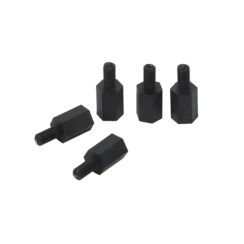 

ABSS-1000Pcs Резьба M3 8 мм + 6 мм PCB Фиксированная нейлоновая шестигранная прокладка