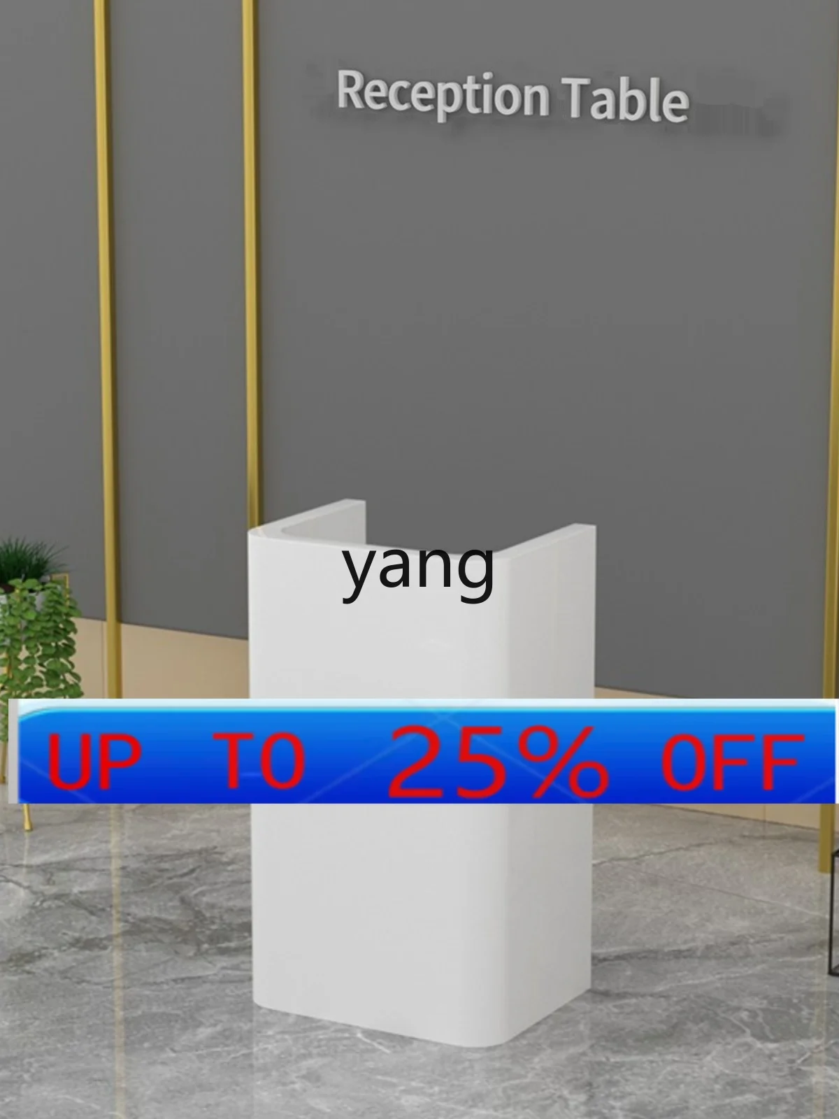 LMM  simple modern information desk restaurant catering 4s shop company welcome desk