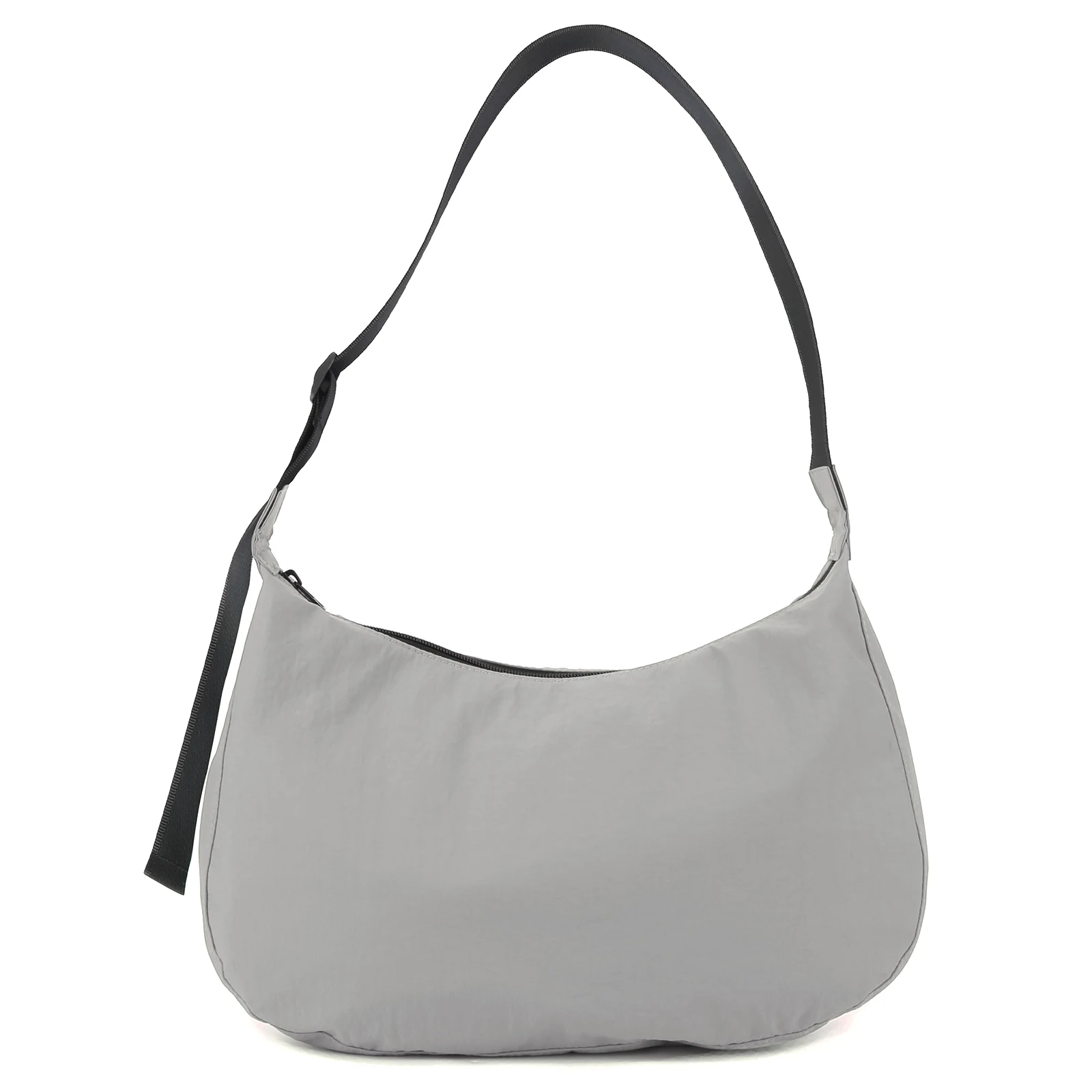 Women Nylon Shoulder Bag Zipper Crescent Bag Casual Fashion Tote Bag Satchel Hobo Bag Girl Stylish Purse - view 4