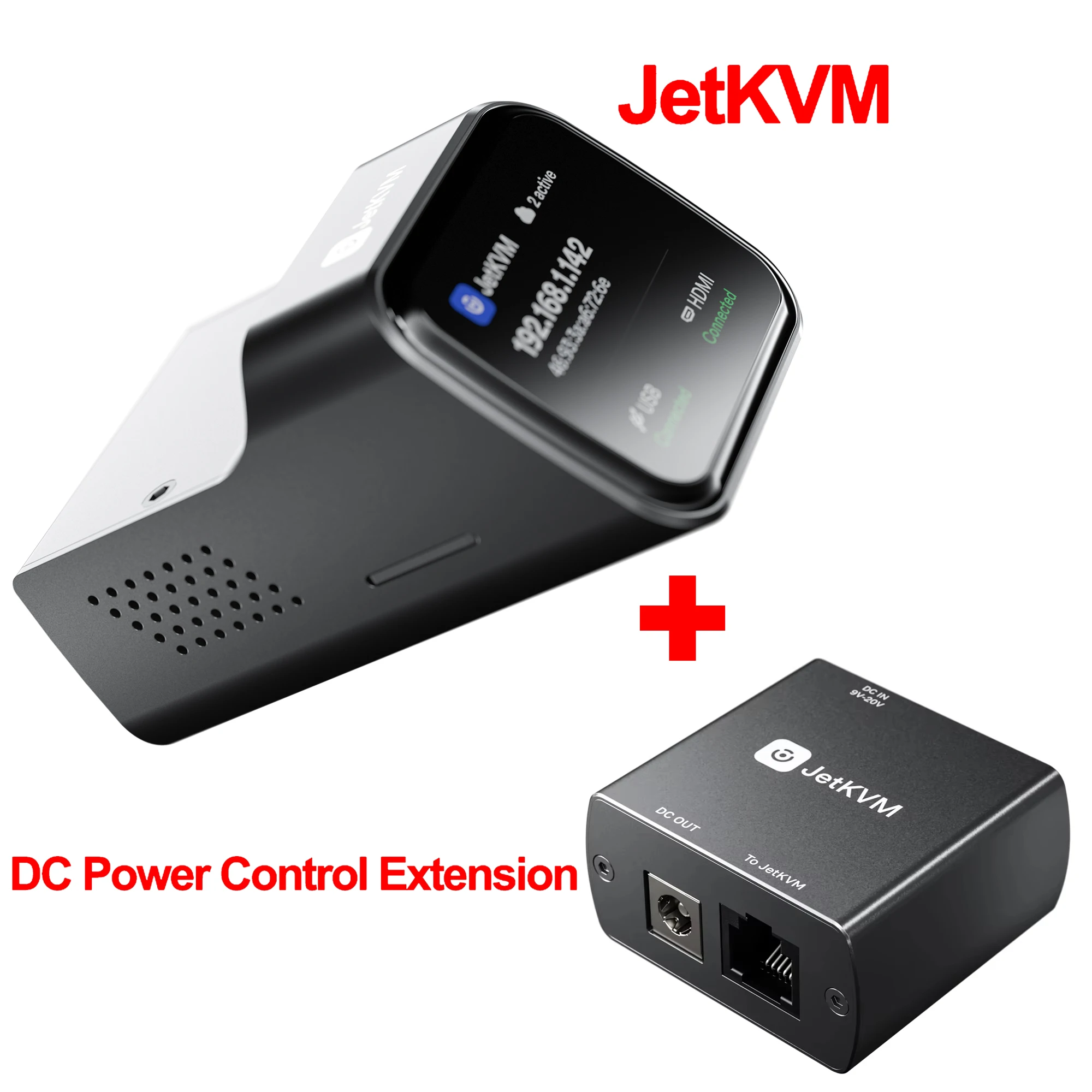 New TF Version) JetKVM IP-KVM Open Source Remote Management