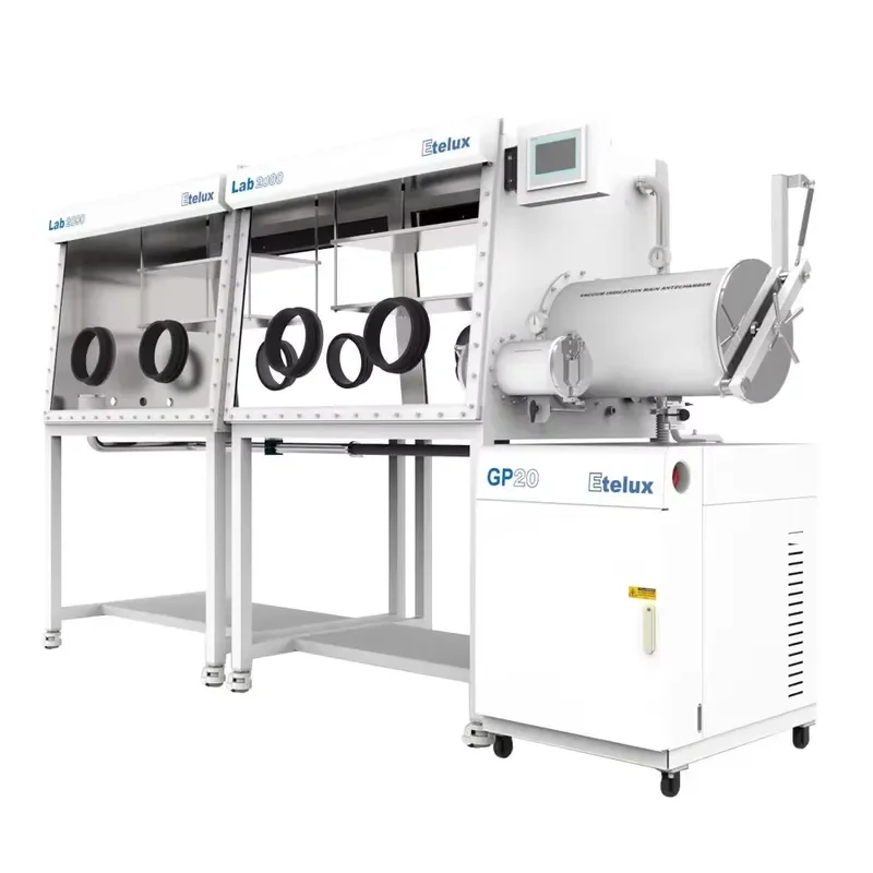 i China Tencan GBP750S-4 Laboratory Single Antechamber Glovebox Activated Carbon Purification System Glove Box for Research