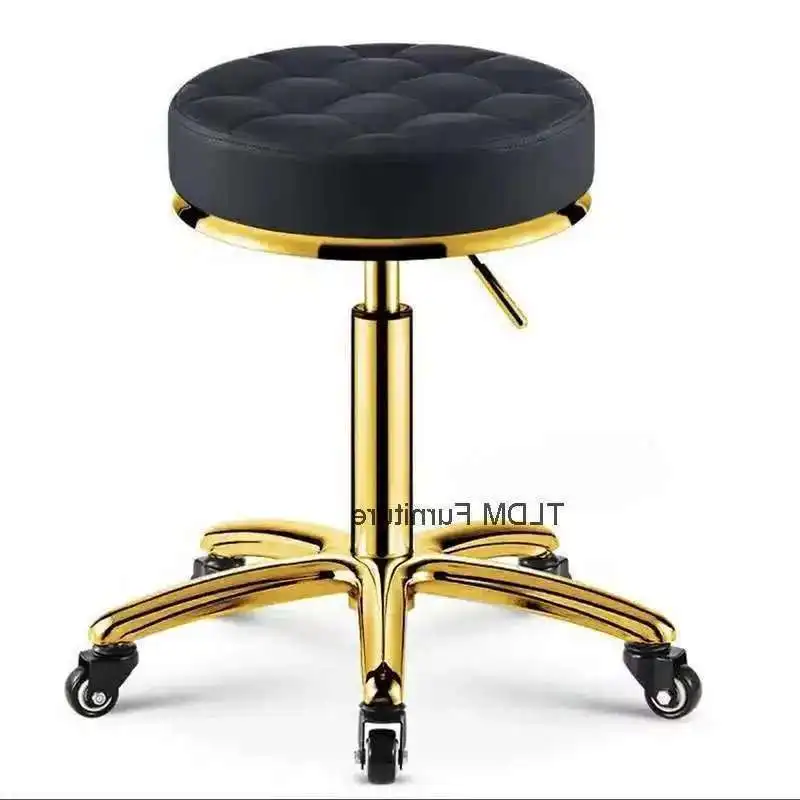 كراسي استقبال لصالون التجميل كرسي صالة الأظافر للنساء أثاث الأظافر منضدة الزينة Barberia Silla Barberia مرآة سبا الشعر