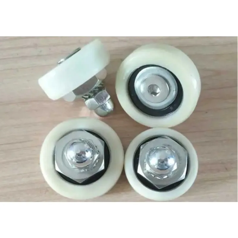 3Pcs Push Table Saw Nylon Eccentric Wheel, Woodworking Panel Saw Guide Accessories
