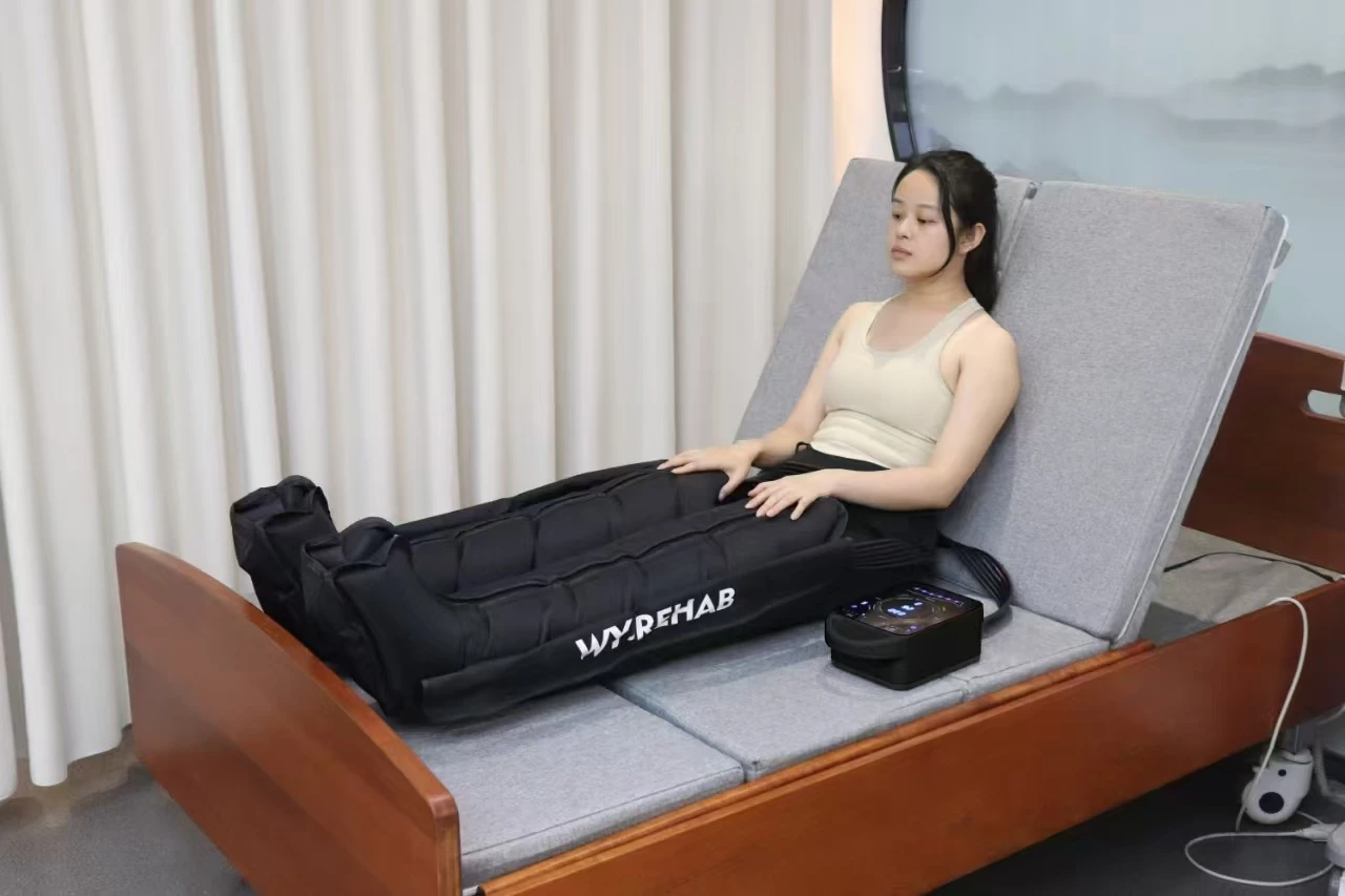 Air Compression Leg Massager, XL 2XL 3XL Foot Recovery Boots, Pneumatic Compression Therapy, Athletic Recovery System for Sports