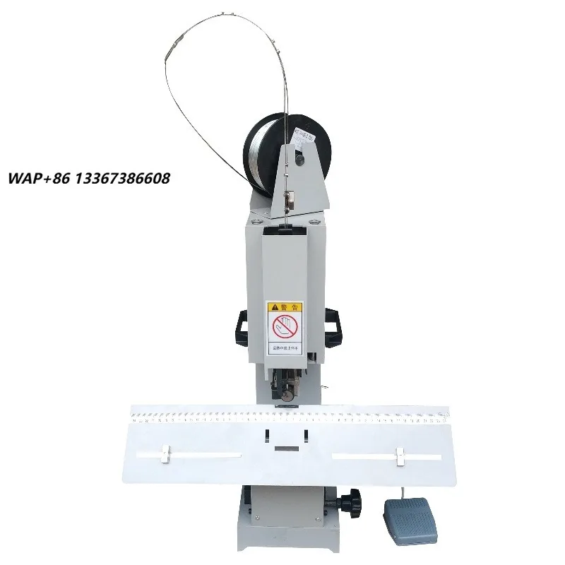 M2000 Dual-Function Electric Stapler Single-Head Wire Saddle & Flat Stitch 6mm Binding Thickness Wire Binding Machine