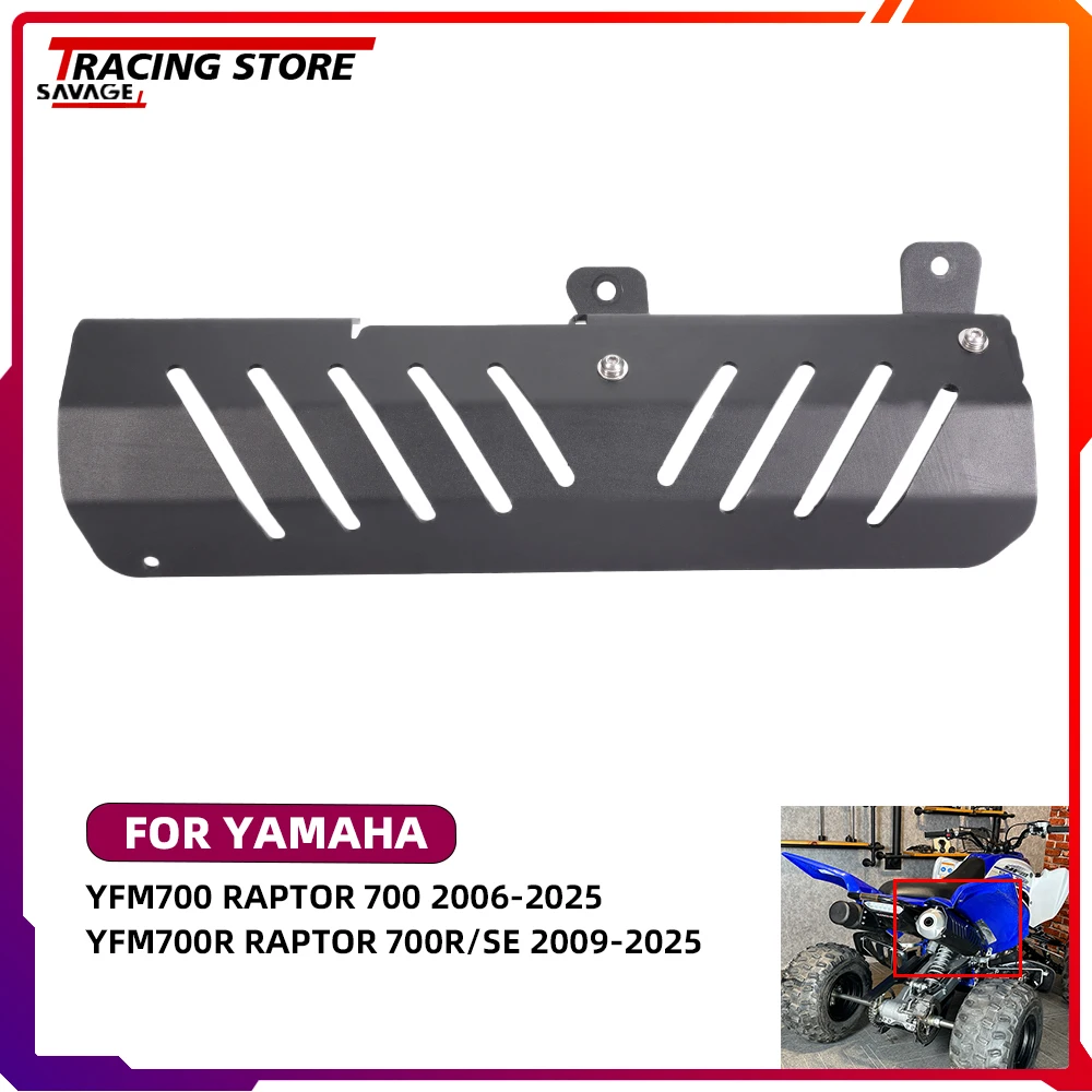 

2025 ATV YFM700 Motorycle Exhaust Pipe Guard Cover Crash For Yamaha Raptor 700R YFM700R YFM 700 700R/SE Muffler End Tip Cover